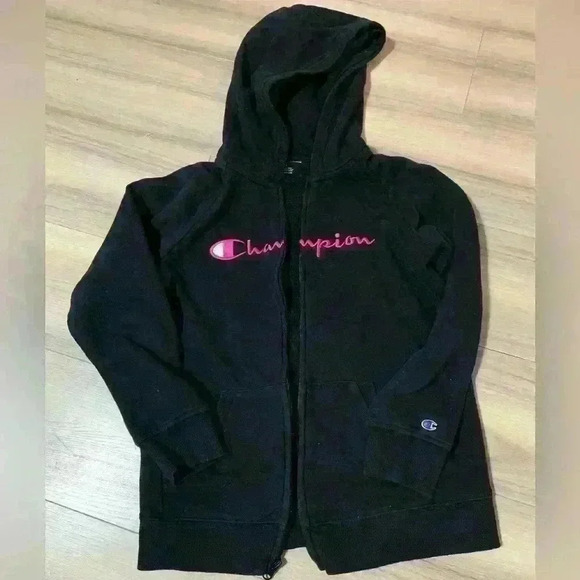 Champion zip  up sweater girls Large - Picture 1 of 4